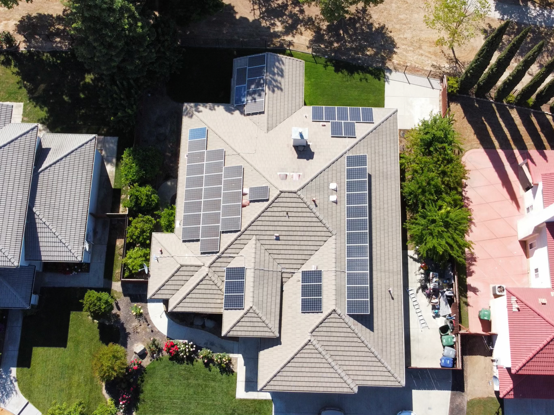 Residential Solar Fresno Install