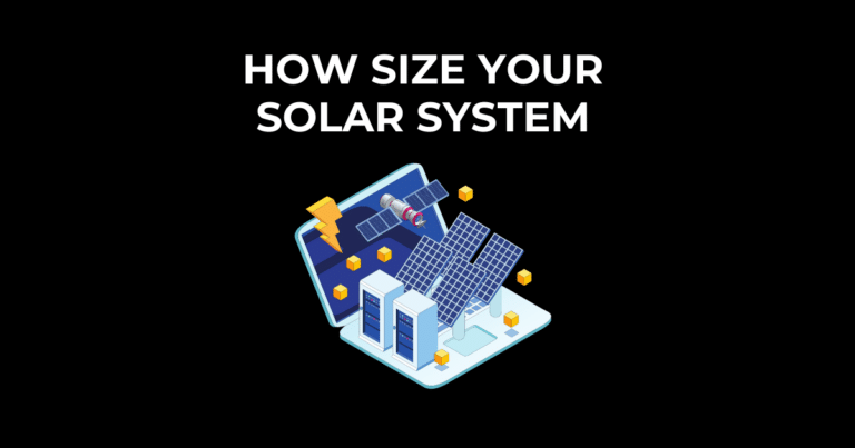 How to size your solar system