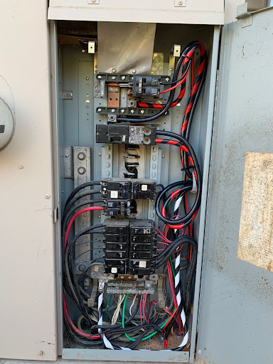 Open Electric panel