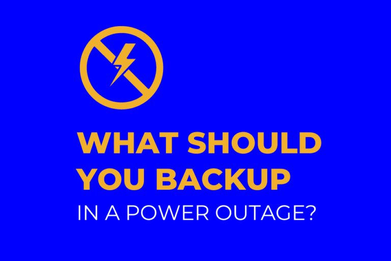 Which appliances or electrical loads should you backup