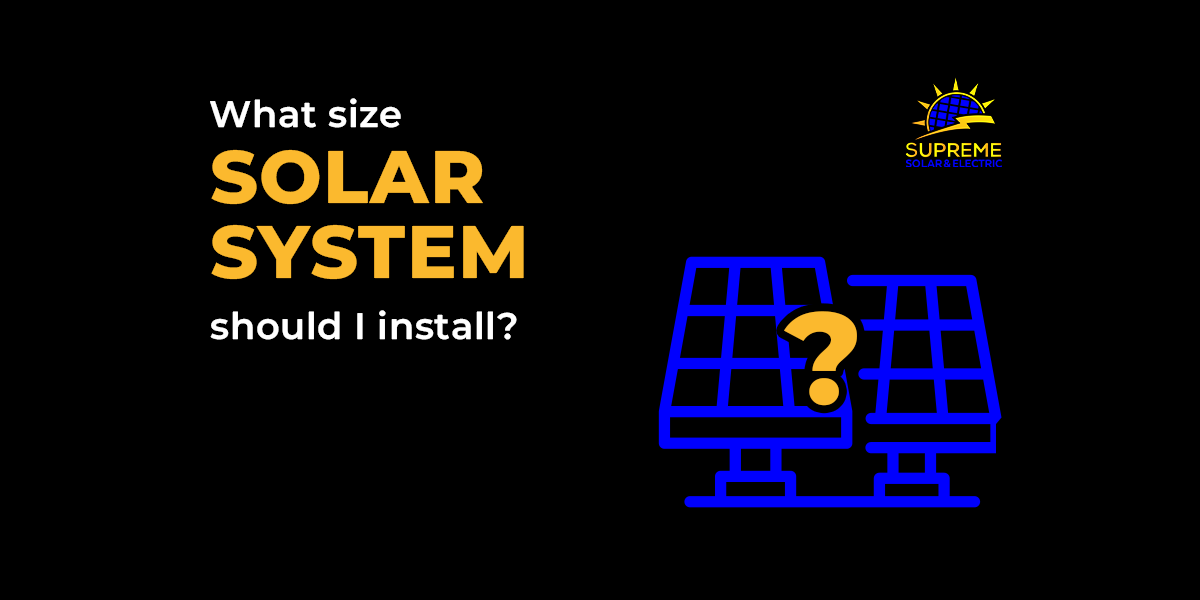 Sizing Your Solar System for Optimal Home Energy