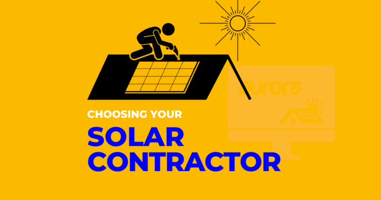 choosing your solar contractor