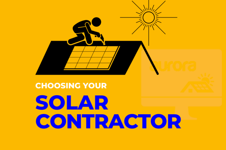 choosing your solar contractor