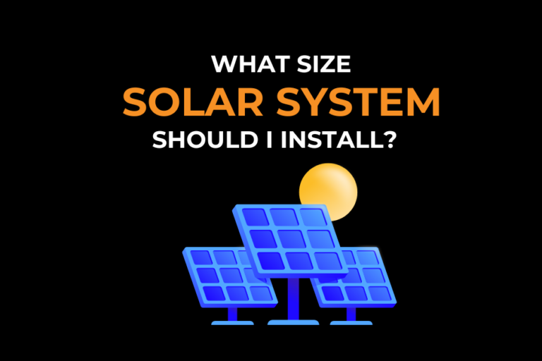 Sizing Your Solar System