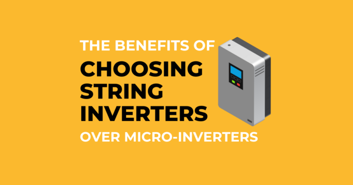 The Benefits of Choosing String Inverters Over Micro-Inverters for Ground-Mount Solar Systems