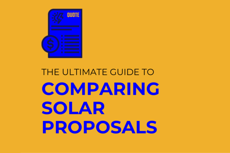 comparing solar proposals