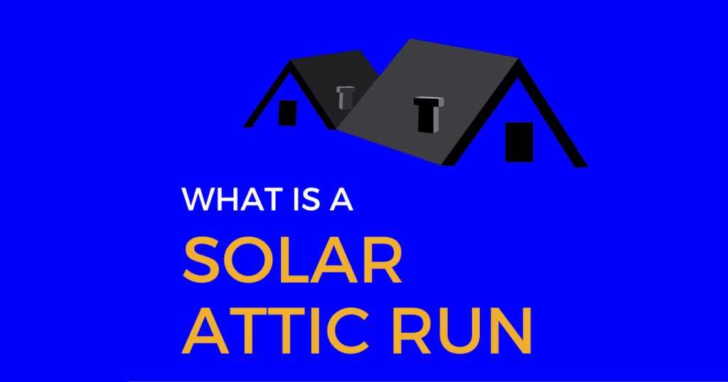 What is an attic run?