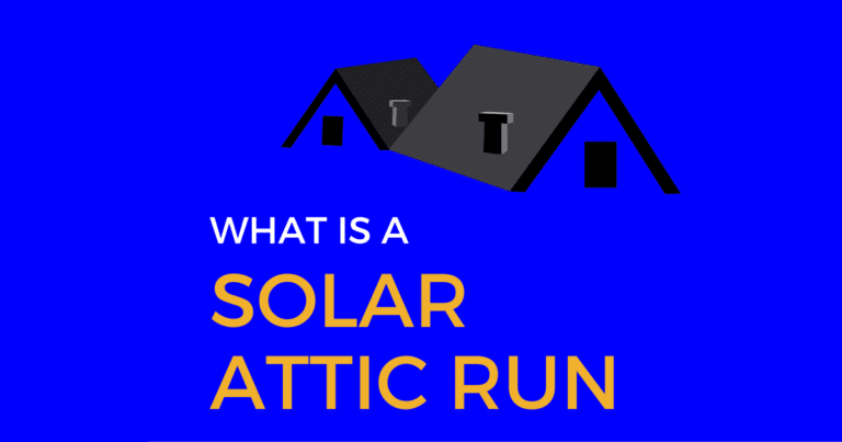 What is an attic run?