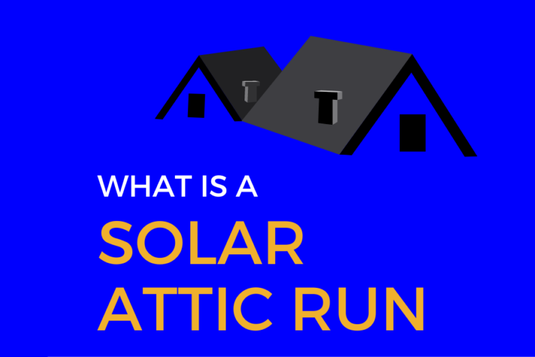 What is an attic run?