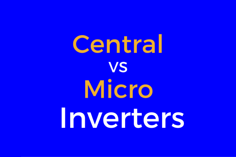 central inverters vs micro inverters