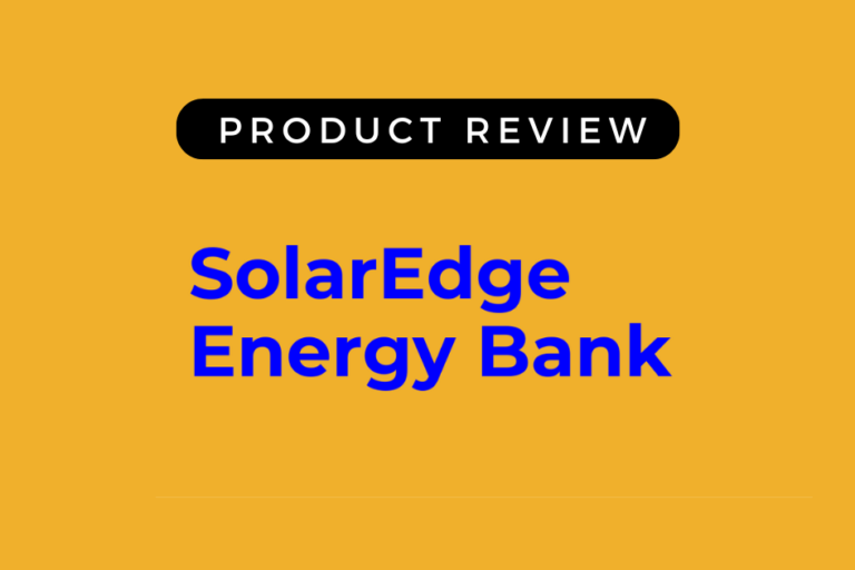 SolarEdge Energy Bank