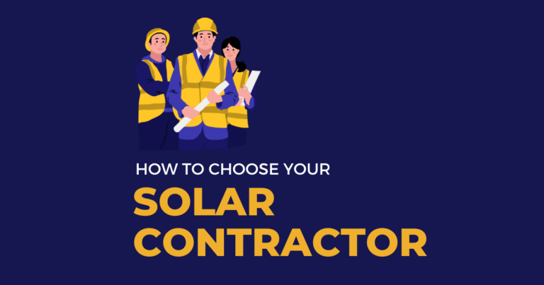 how to choose your solar contractor