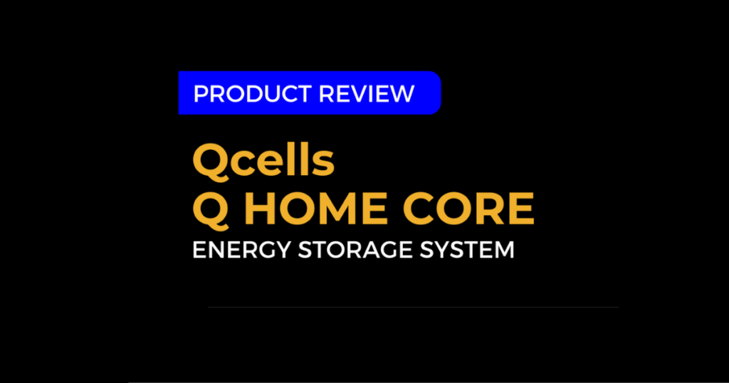 Qcells Q.HOME CORE energy storage system