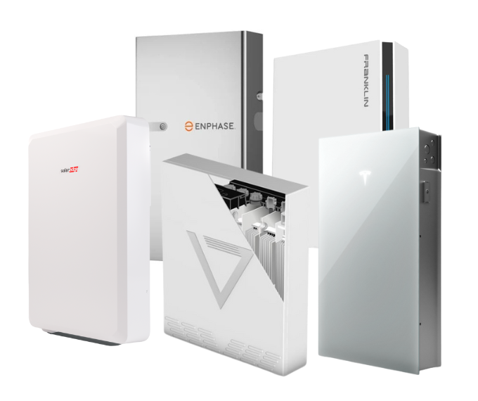 Solar Batteries - SolarEdge, Enphase, NeoVolta, Franklin, and Tesla