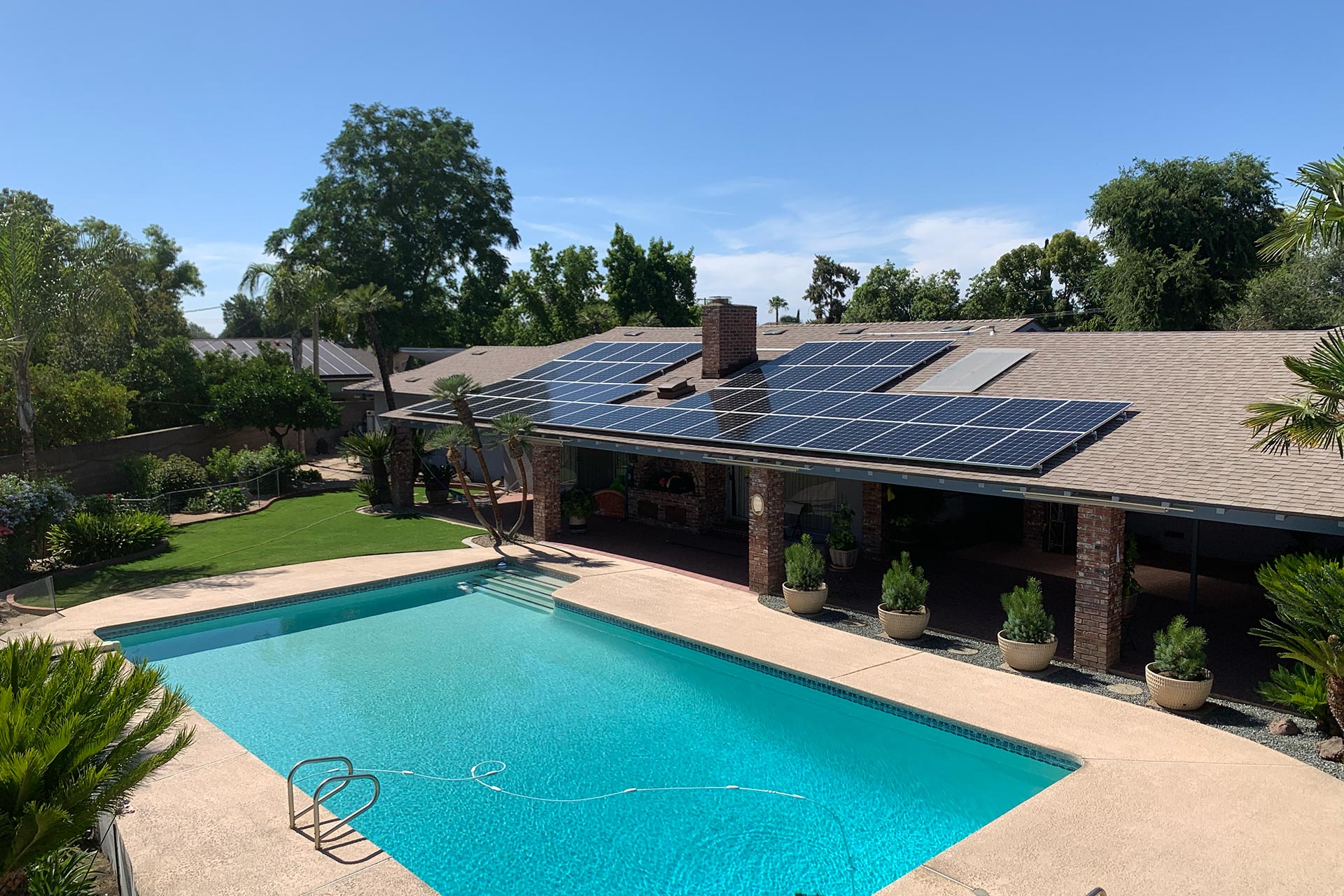 Home solar installation by Supreme Solar and Electric